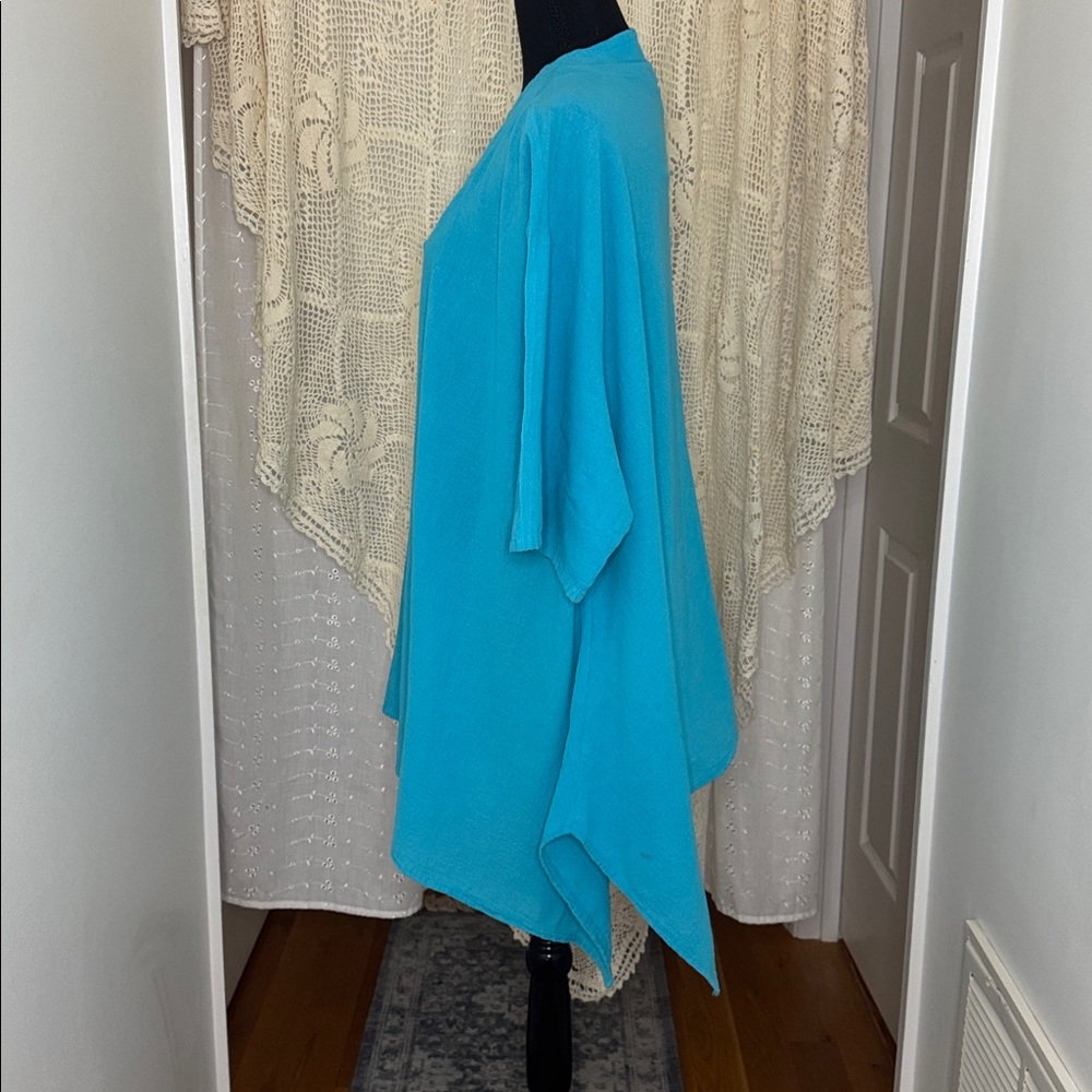 Oh My Gauze Turquoise Women's Top - Picture 6 of 10